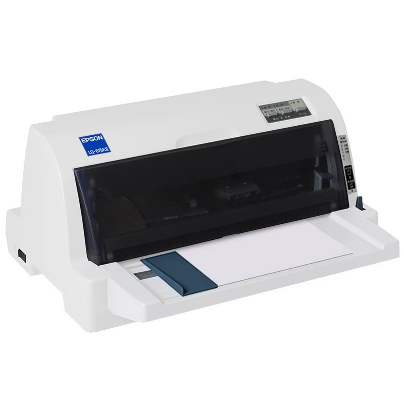 Epson LQ-615KII — 82-колоночный игольчатый принтер, высокоскоростной и эффективный принтер для печати банкнот с функцией подачи налоговой декларации