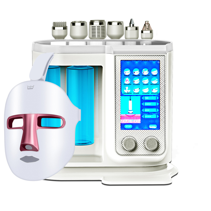 超微プラズマ美容機器補水酸素注入器周波数計黒頭皮膚洗顔器水素酸素小気泡|undefined
