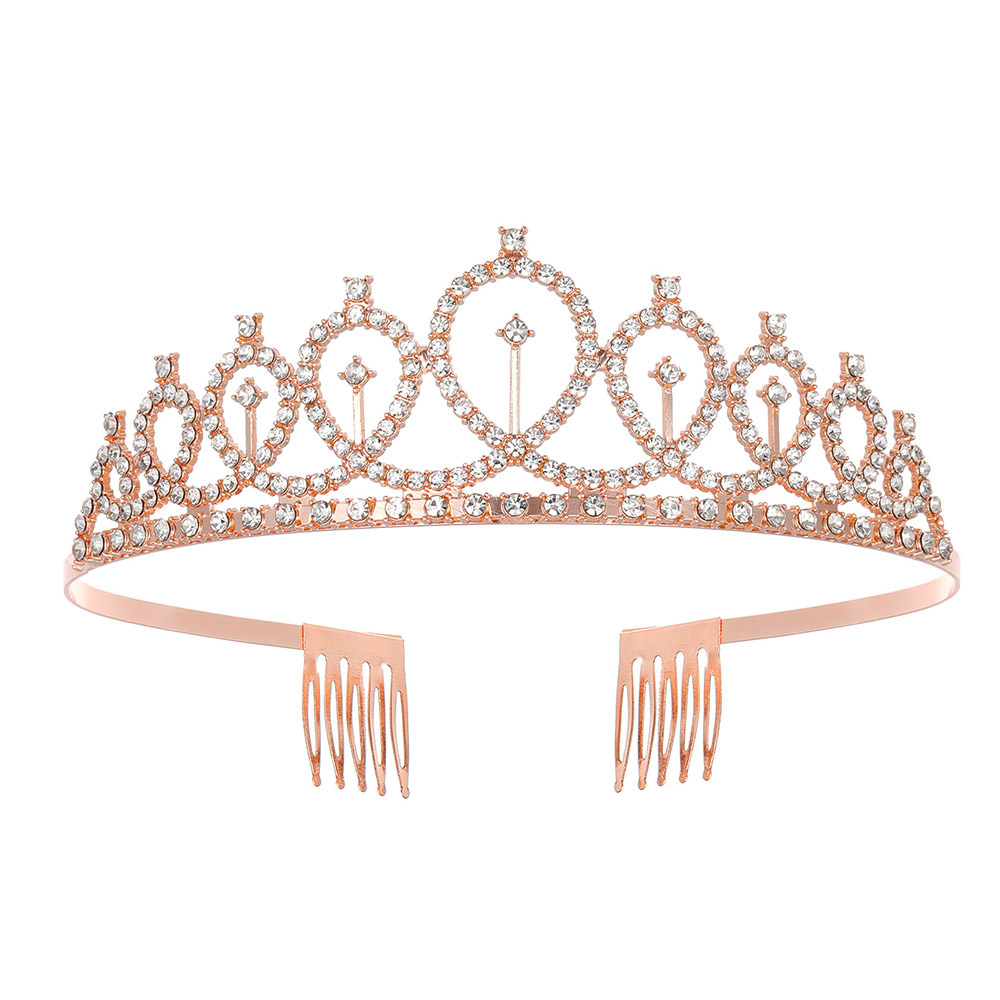 Bi0713w21a - 2 Rose Gold individual Crown