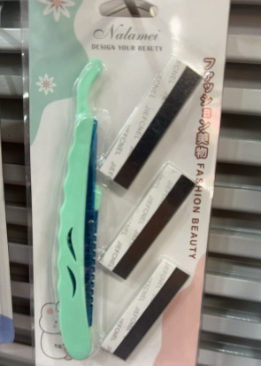 38 tipos de cuchillo de cejas plegables herramientas de maquillaje con cuchilla de cejas reemplazable 2 yuanes tienda dos yuanes tienda al por mayor