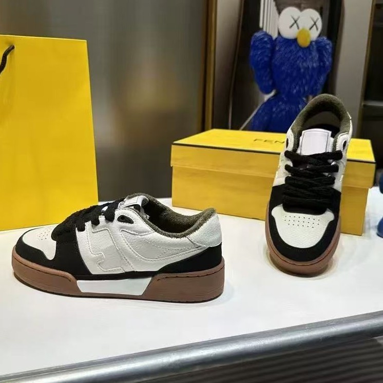 Thick-Soled Sports Couple Shoes, Color-Blocked, Low-Top, Retro, Unisex, Breathable, Height-Increasing, Casual and Versatile