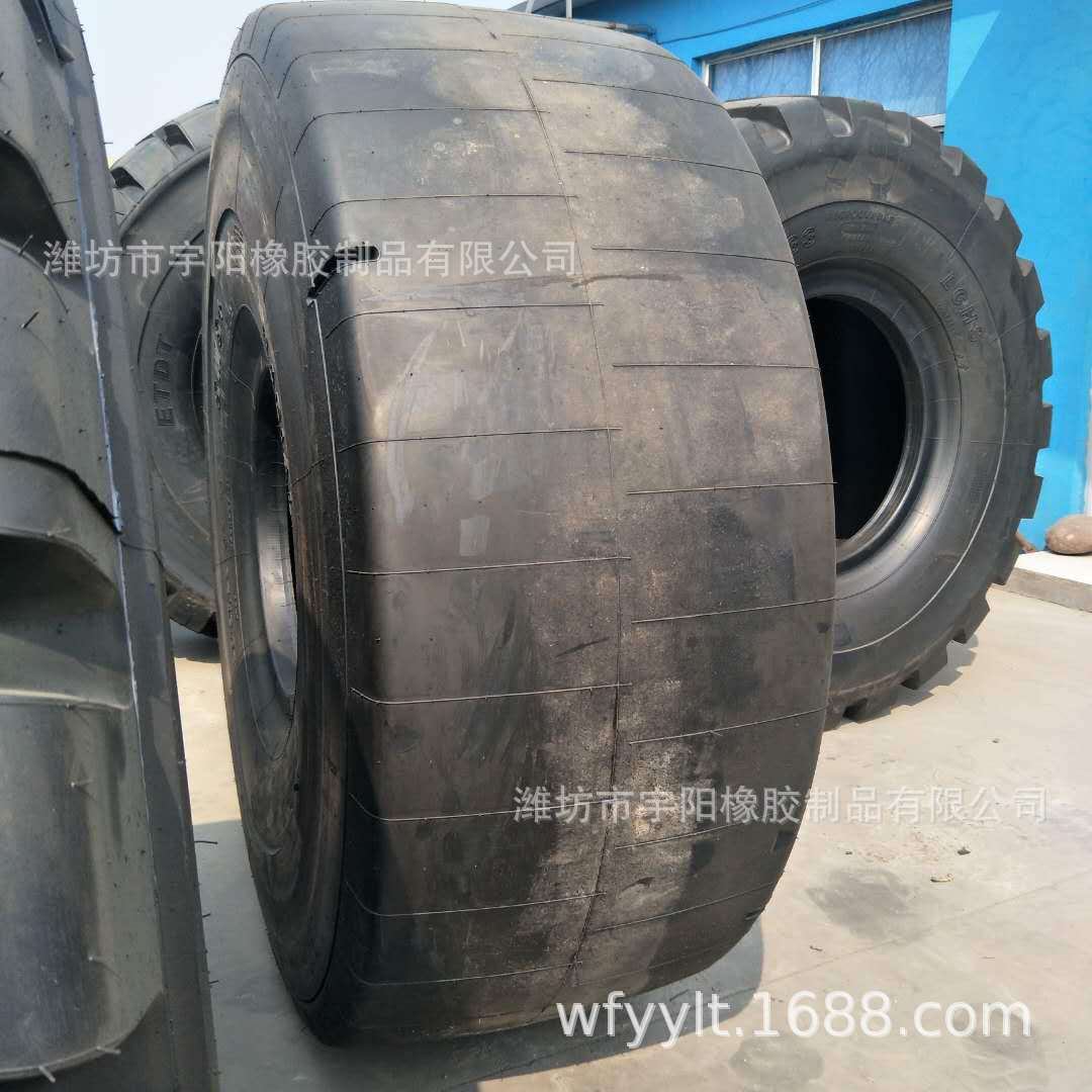 矿井光面轮胎 29.5R25 采石场 压路机轮胎 加厚