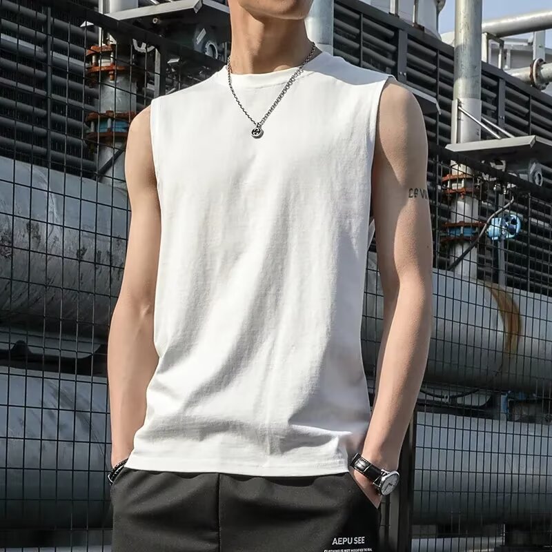 Big shoulder vest [White]