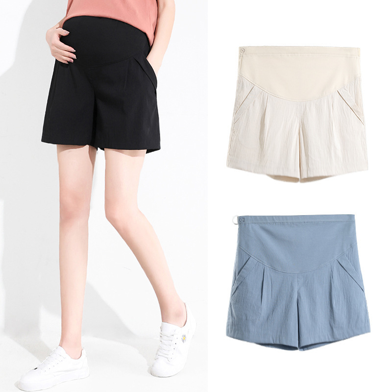 Pregnant Women's Shorts Summer Thin Large Size Sports Outer Wear Leggings Fashion Casual Loose Wide Leg Pants Summer Wear Pants Pregnant Women's Shorts Summer Thin Large Size Sports Outer Wear Leggings Fashion Casual Loose Wide Leg Pants Summer Wear Pants