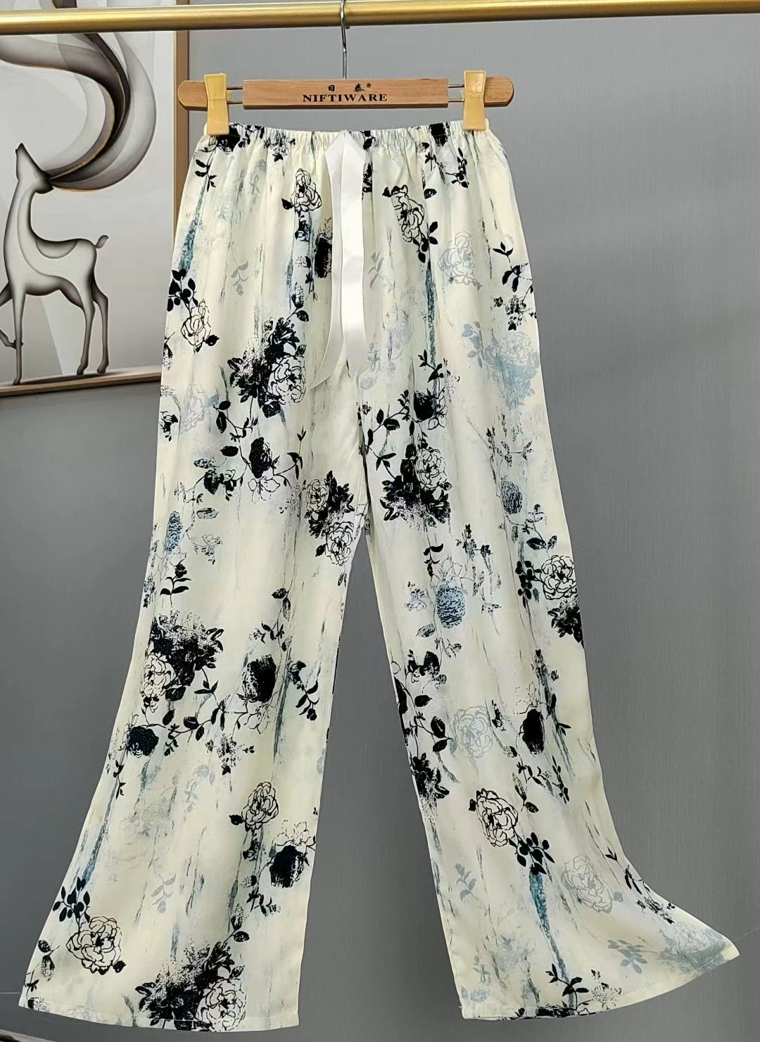 Summer trousers, thin pijama for leisure, Chinese style