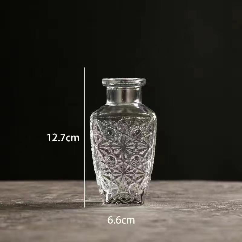 Flor de vidrio vintage francés ornamentos hidropónicos in-viento alto valor de belleza alta sensación de decoración de la sala de estar flores