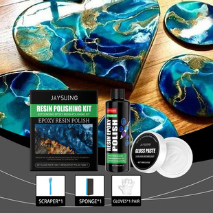JAYSUING Polishing Kit Epoxy Resin Art Making Jewelry Decoration Renovation Polishing Kit