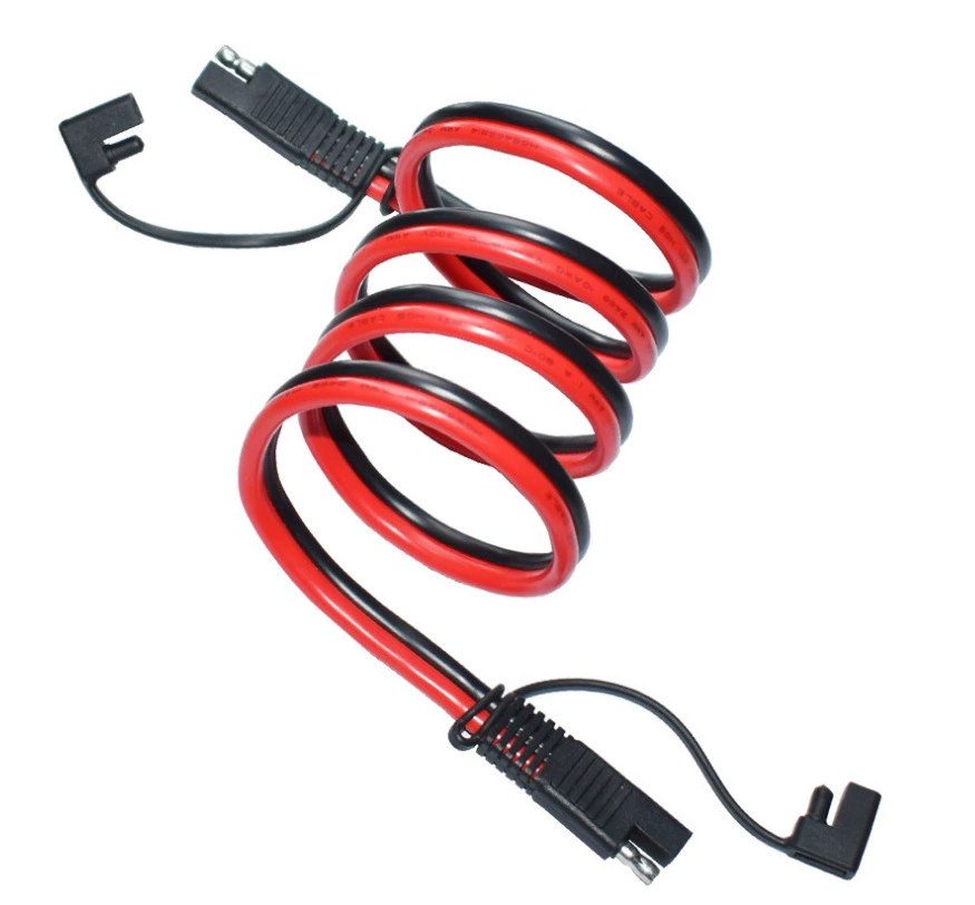 Заводская прямая поставка SAE силовой кабель стандарт 10AWG толстый SAE удлинительный кабель аккумуляторный с клеммой 4.5