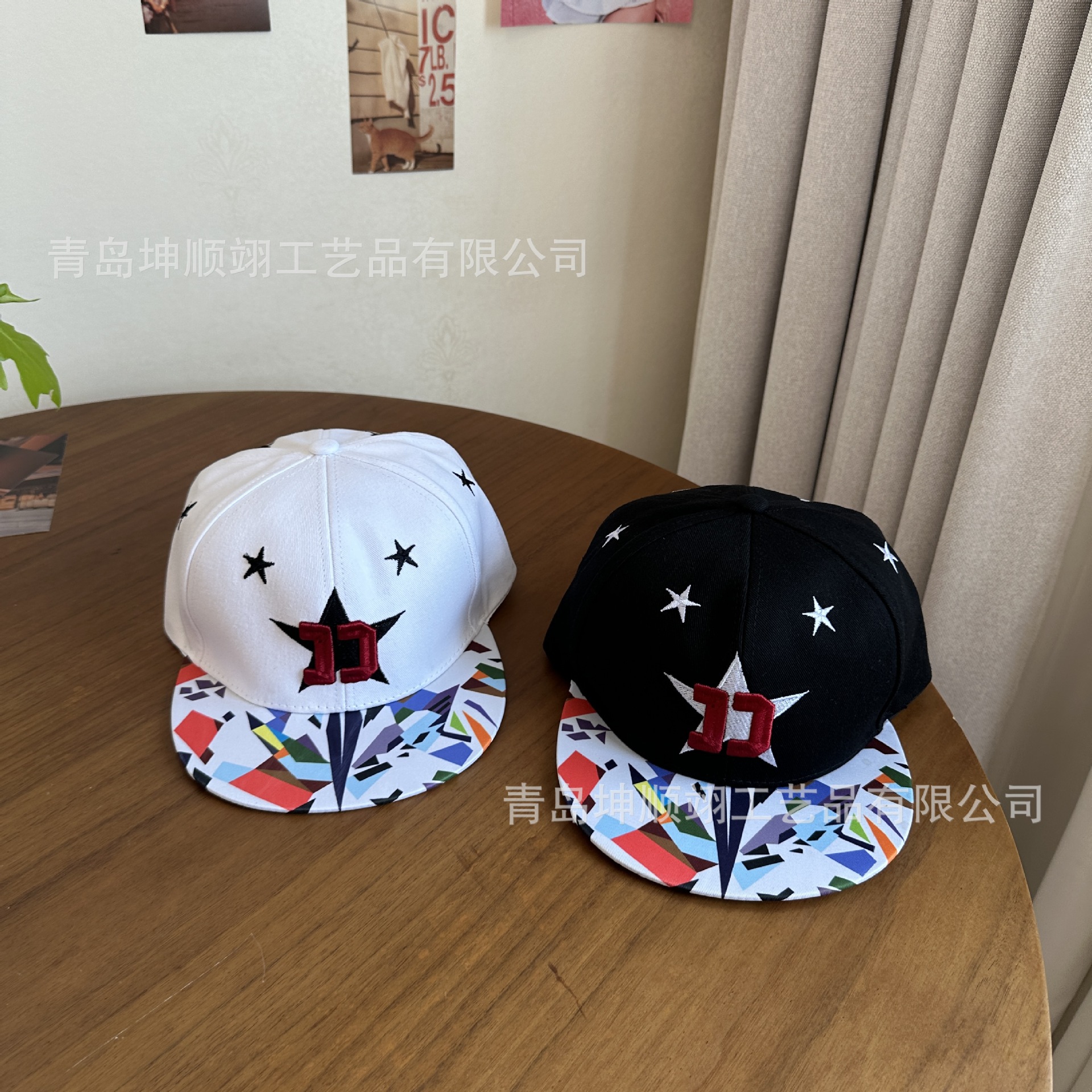 韩版潮嘻哈帽子男士春夏季平沿帽女式学生太阳帽个性青少年棒球帽