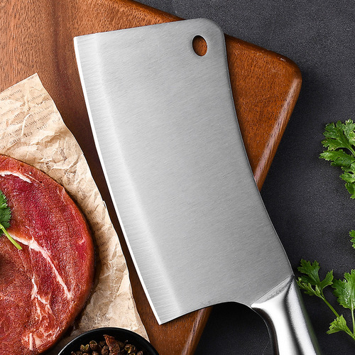 Kitchen stainless steel cleaver set, sharp slicing knife, home use, meat cutting knife, gift set of knives, wholesale
