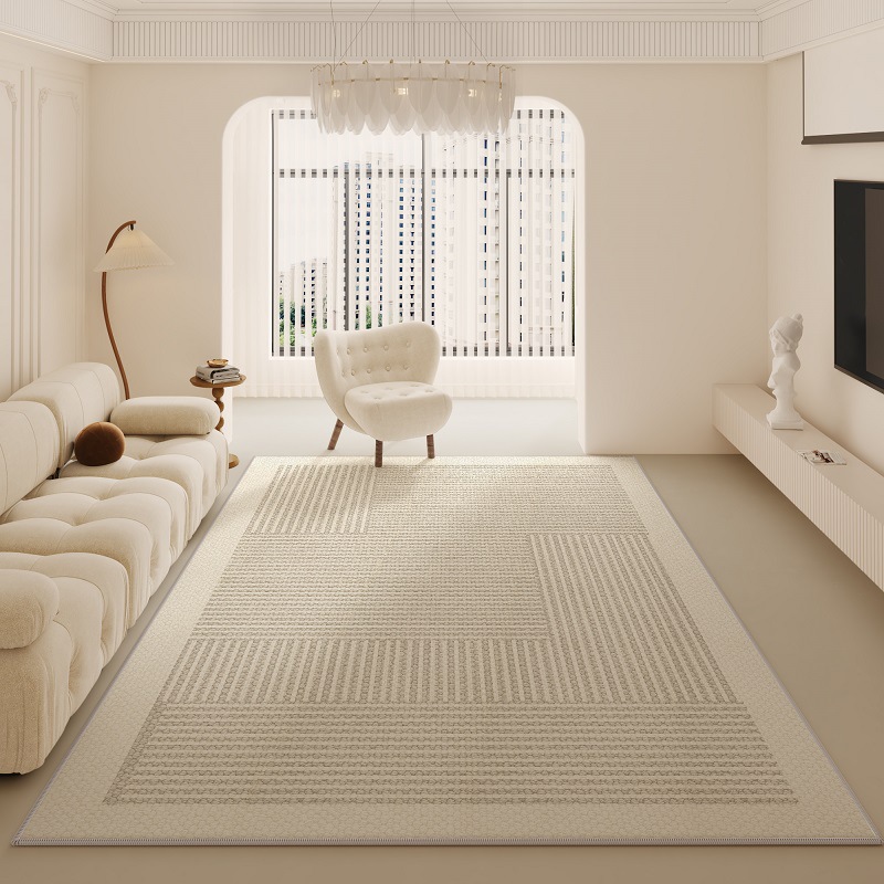 Cream carpet for home use, non-slip sofa for living room 9