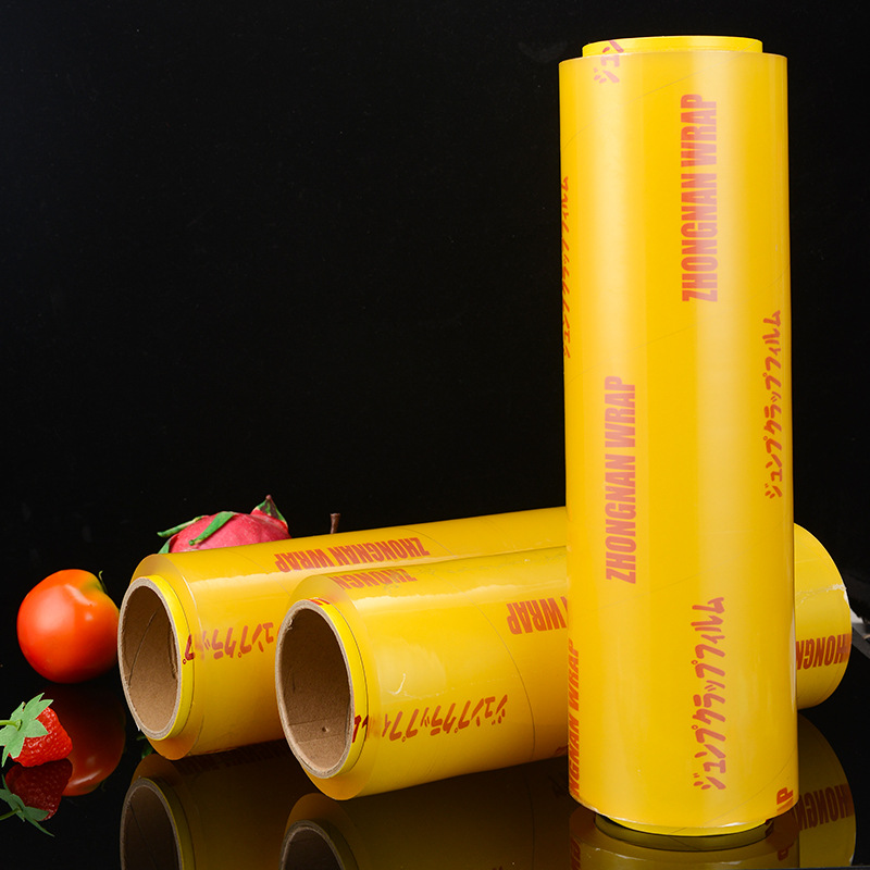 厂家直供双赢PVC材质商用保鲜膜 家用厨房冰箱水果保鲜膜大量批发