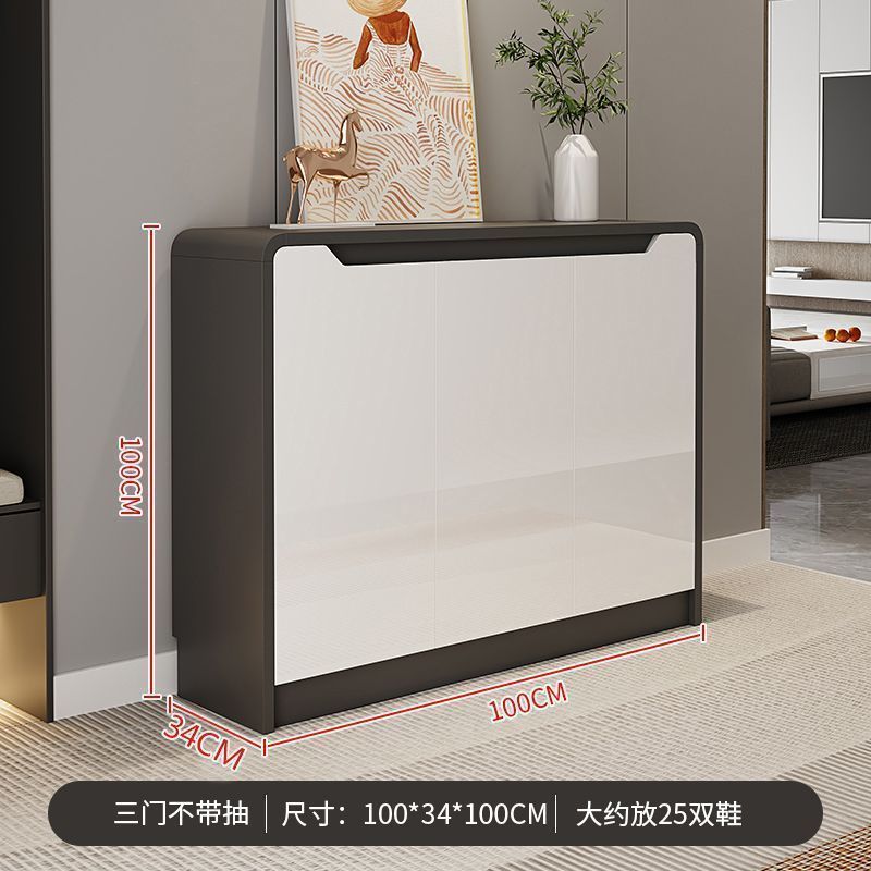 入户门口鞋柜家用简约现代网红玄关柜多功能一体靠墙收纳柜鞋柜|undefined