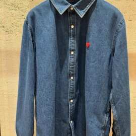 2025新款毒家现货正确版本AM家2025新款刺绣牛仔夹克外套宽松版型