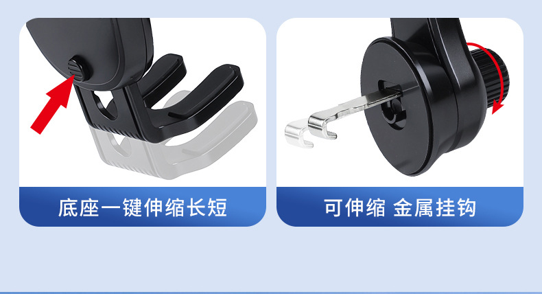 New Hot-Selling Universal Air Outlet Car Phone Holder 360-Degree Rotating Phone Holder