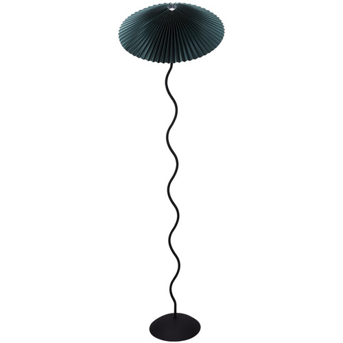 Vintage pleated floor lamp living room bedroom bedside lamp internet celebrity ins style sofa atmosphere ancient vertical table lamp