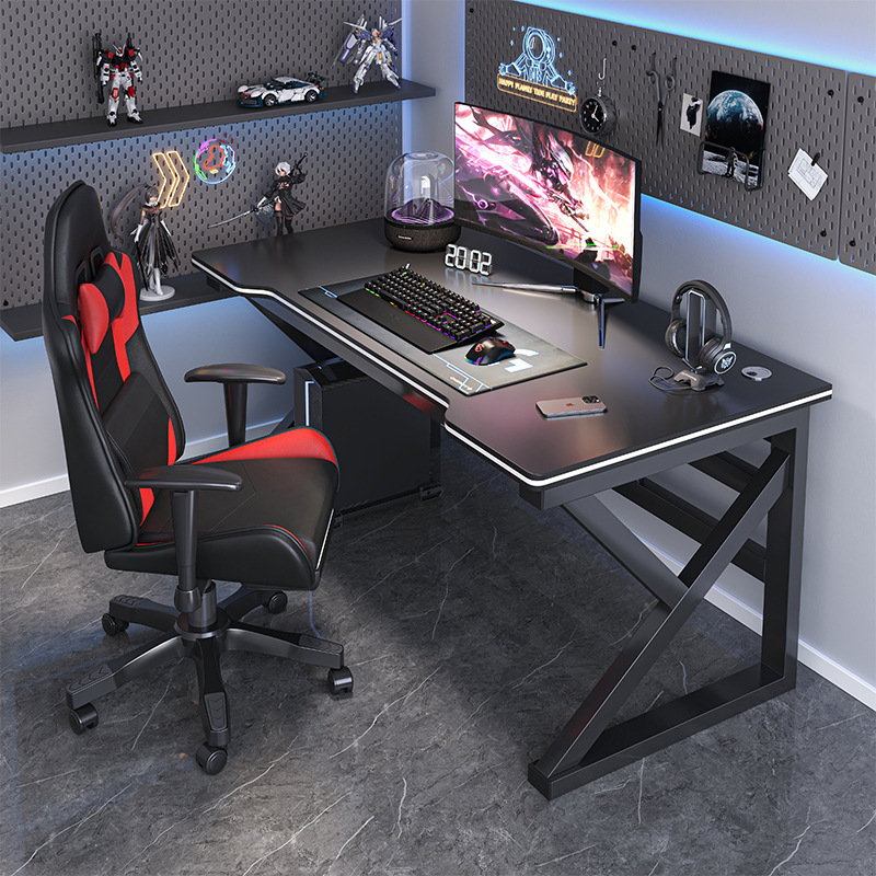 Computer Desk Desktop Simple E-sports Table and Chair Home Desk Student Writing Desk Bedroom Table Workbench Office Desk