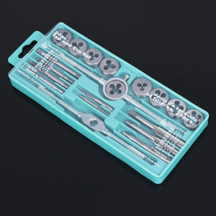 Metric Tap and Die Set 20-Piece Set (Small Rack) Set 20Pc (Resistant to Small Rack)