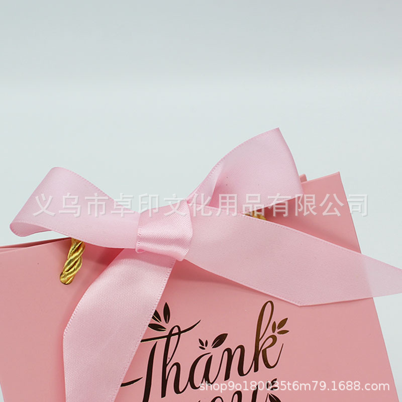 Thankyouの手提げ袋insの祝日のギフトバッグのプレゼントと手の包装袋のショッピングバッグの紙袋|undefined