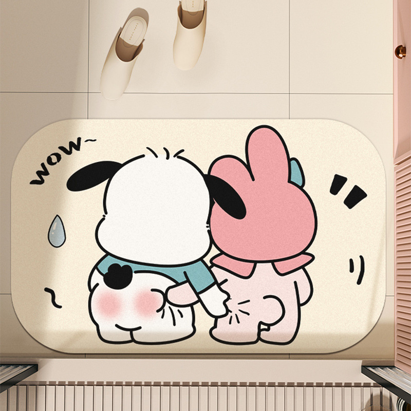 파차견 멜로디가 엉덩이를 꼬집는다