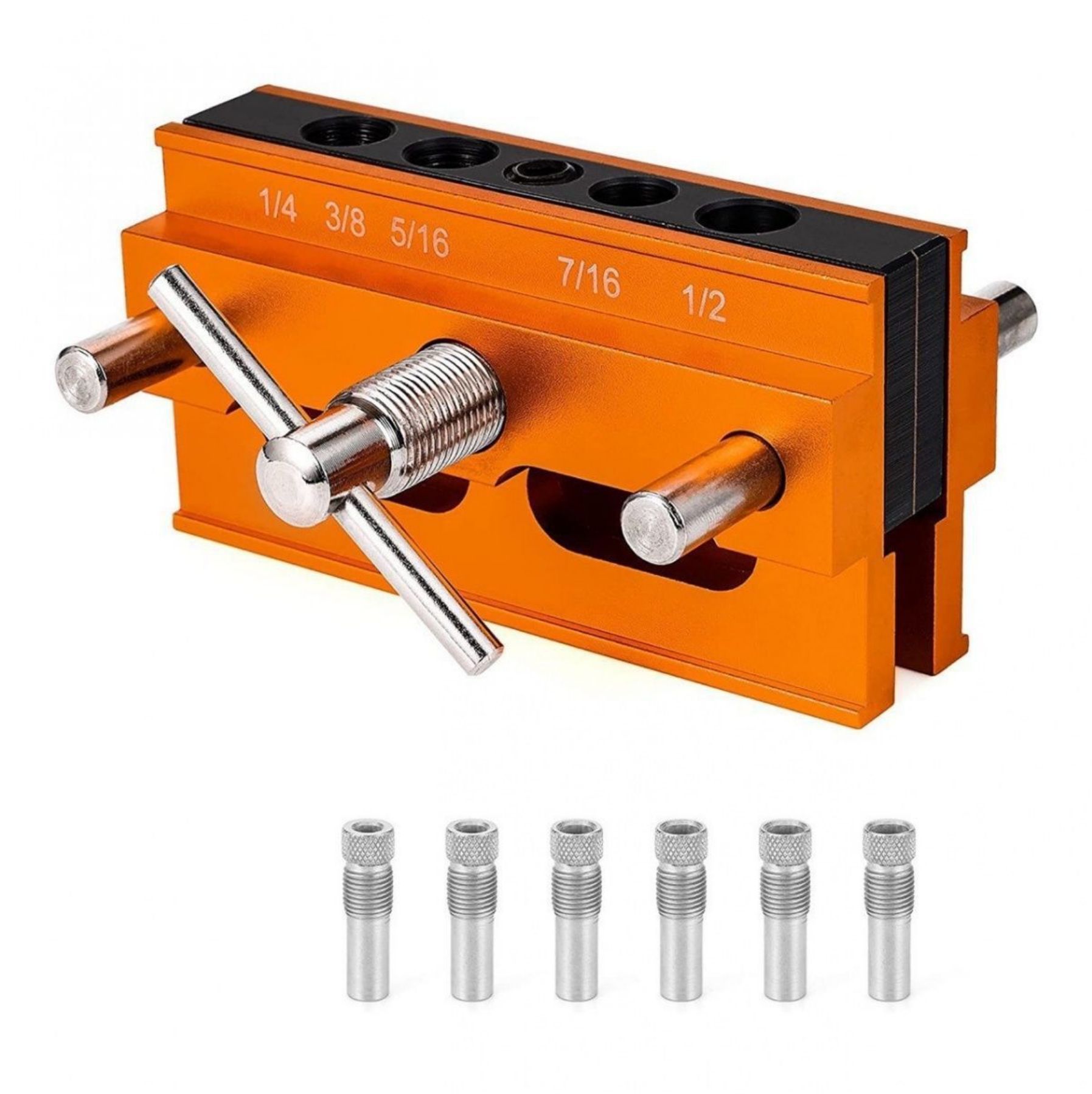 Heavy-duty carpintería punzón localizador de carpintería oblicuo agujero localizador autocentrado pin agujero recto taladro accesorio traje