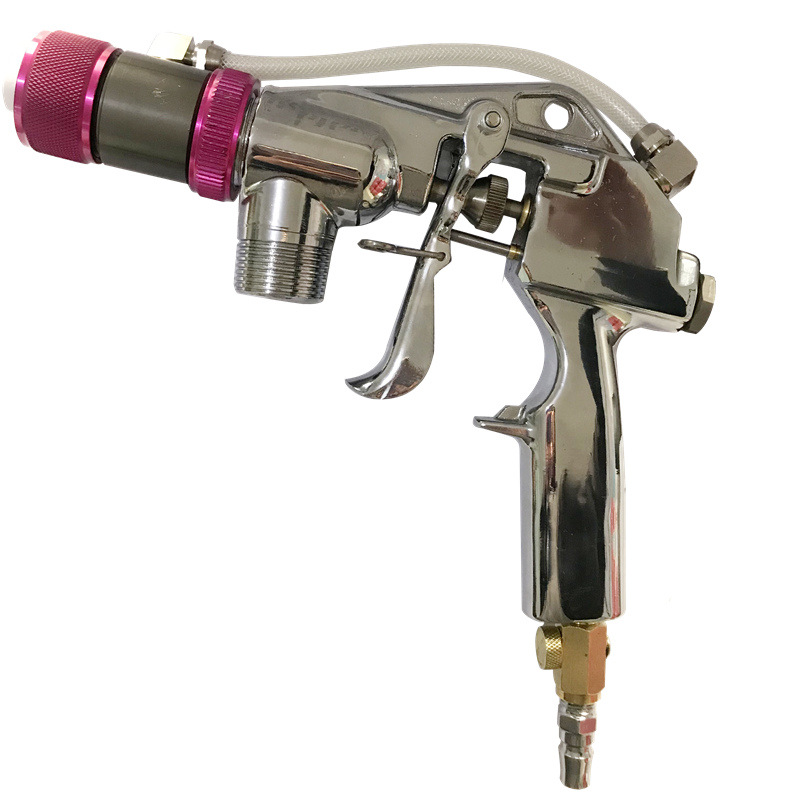 25mm管外墙硅藻泥砂浆高雾化真石漆喷涂机陶瓷喷嘴1700喷枪