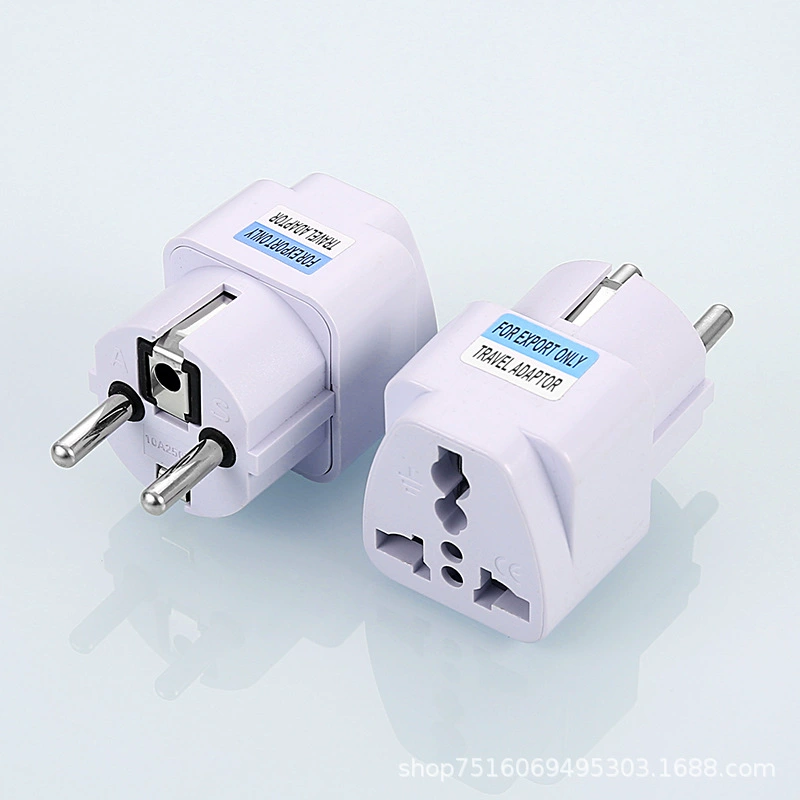Cross-border foreign trade English/EU standard to US/AU/DE standard adaptor European standard