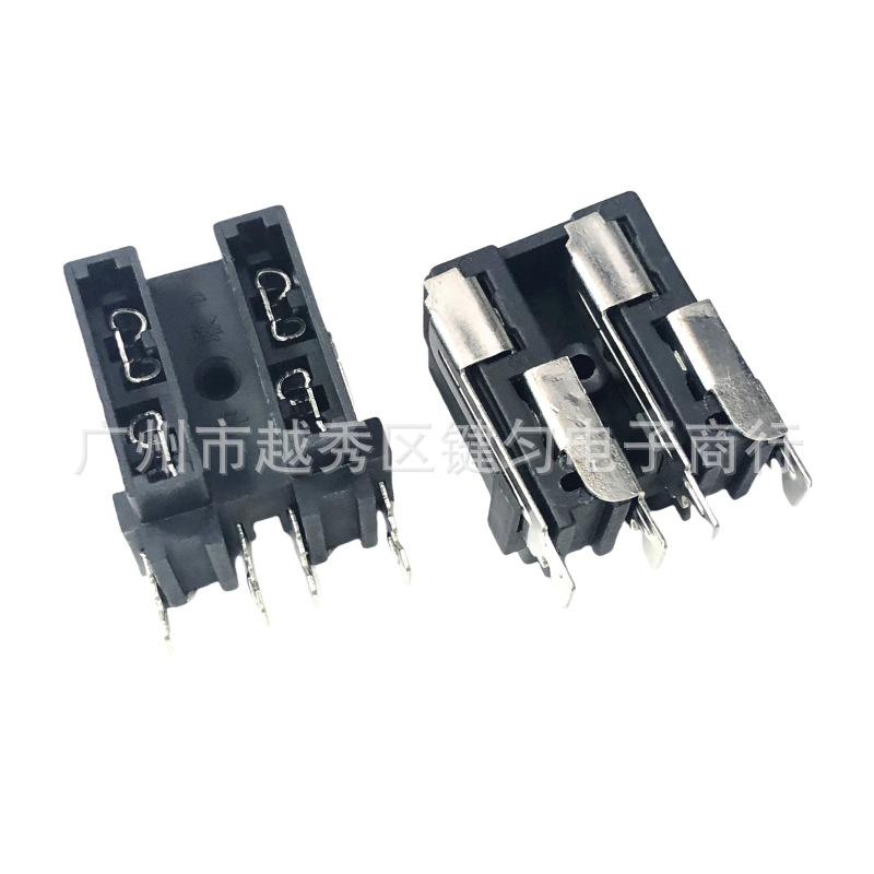 供应汽车插片保险丝座 音响功放保险插片端子 BXS-03双保险座