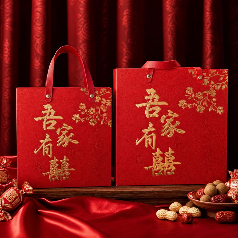 New Wedding Candy Box, New Chinese-Style Wedding Engagement Drawer Candy Box, High-End Towel Gift Box, Empty Gift Box New Wedding Candy Box, New Chinese-Style Wedding Engagement Drawer Candy Box, High-End Towel Gift Box, Empty Gift Box