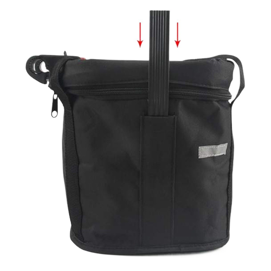 Fábrica al por mayor nueva cesta ecológica de tela impermeable coche eléctrico bicicleta canasta de lona plegable cesta de tela