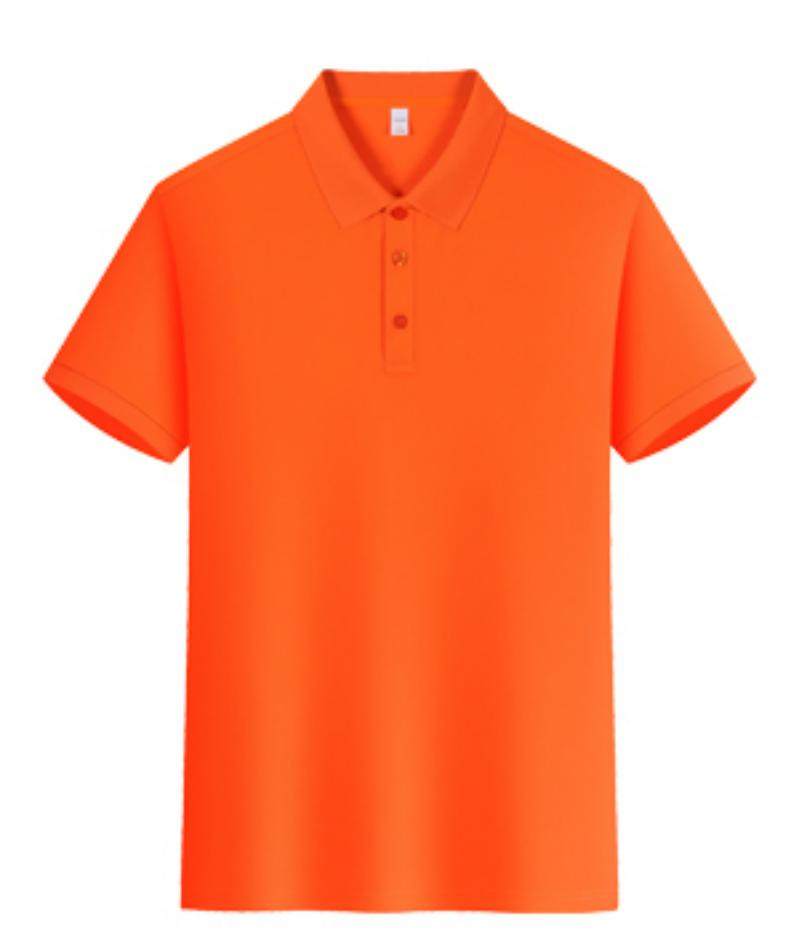 Verano nuevo estilo ligero de lujo fragancia fresco poliéster amoníaco color sólido solapa transmisión en vivo estilo caliente camisa POLO de manga corta entrega de una pieza