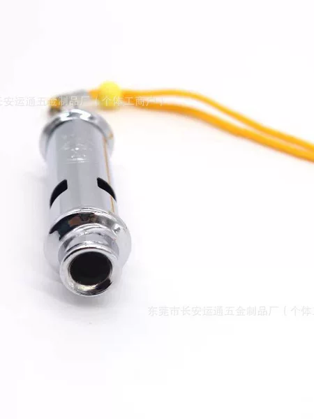 Metal Iron Whistle Military Training Outdoor Training High-Pitched Life-Saving Whistle Basketball Sports Teacher Professional Referee Whistle