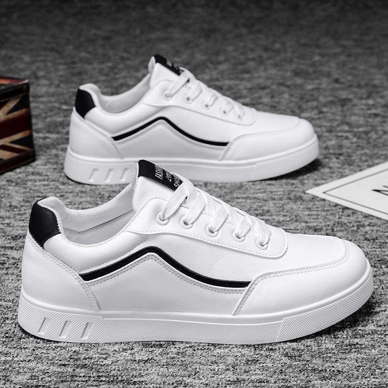Zapatos de skate para hombres 2026 primavera nuevos zapatos de hombre nicho de zapatos de skate para hombres zapatos deportivos casuales pequeños zapatos blancos