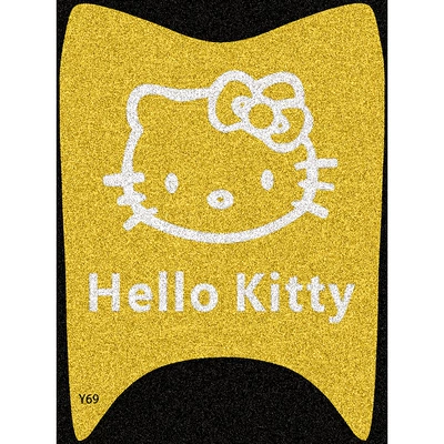 Suitable for Yadi Maimang H Cute – Electric vehicle foot mat - yellow-hello-kitty