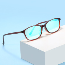 新款轻巧TR90小框红绿色盲色弱眼镜男女款全框辨色纠正专用色盲镜