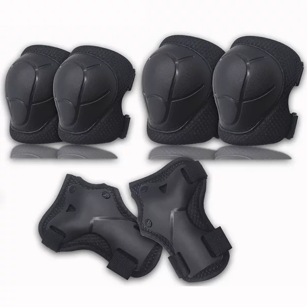 Manufacturers wholesale children's roller skating protectors six-piece sports helmet protectors skateboard skating protectors knee protectors elbow protectors