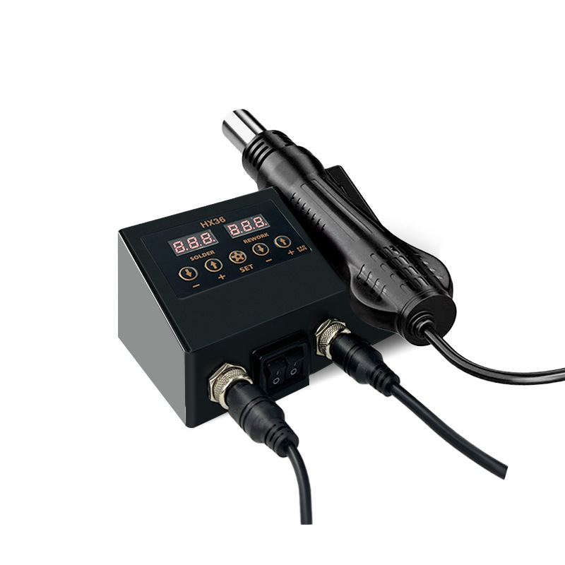 Pistola de aire caliente de hierro de soldadura 2 - en - 1 desmontaje de soldadura de hierro de soldadura mesa de trabajo pequeña pistola de soldadura para mantenimiento profesional