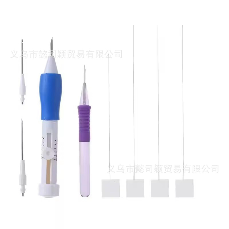 Mágica DIY Manual Embroidery Pen   Kit de herramientas de costura Punch Needle