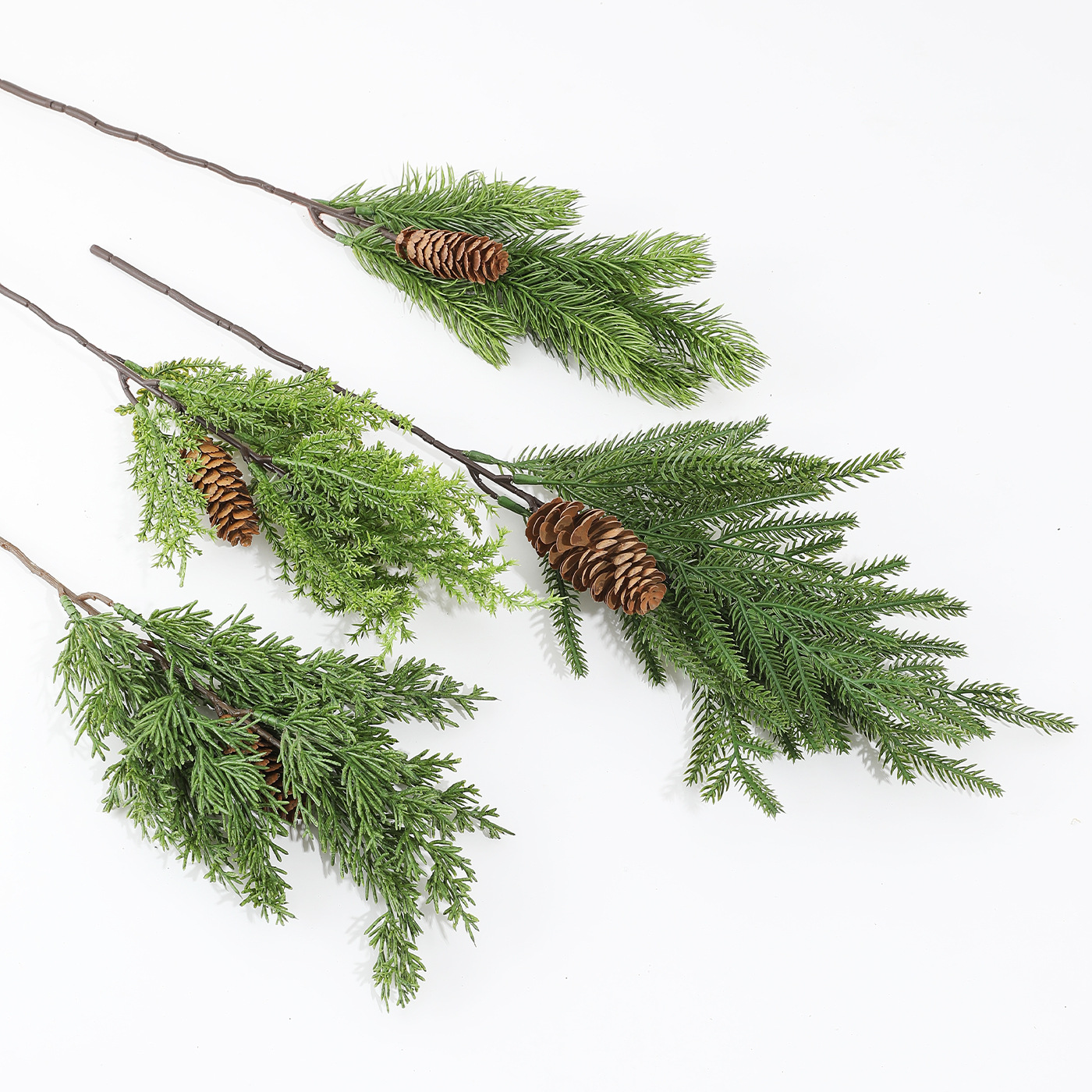 Simulación transfronteriza de navidad verde PE pinho pin