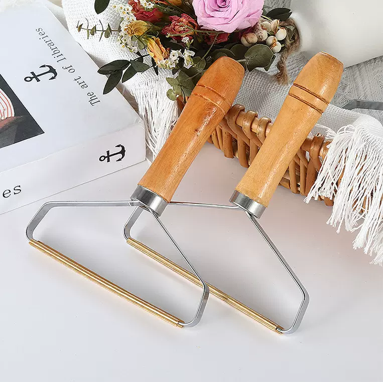 木柄刮毛器家用毛衣羊绒大衣去毛器不伤衣物粘毛器去毛球猫毛刷子