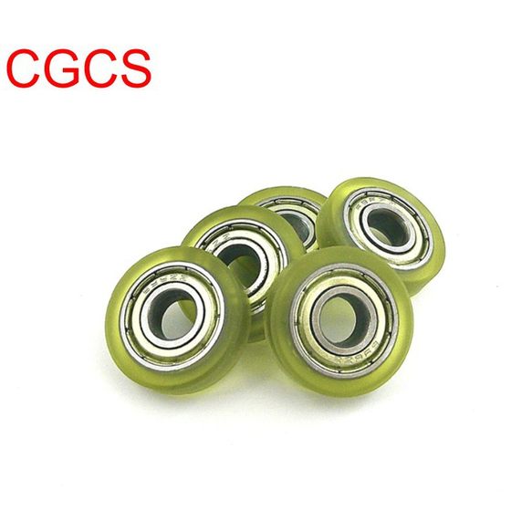 Multifunctional fitness board mute wheel fitness equipment soft rubber rubber bearing accessories plastic