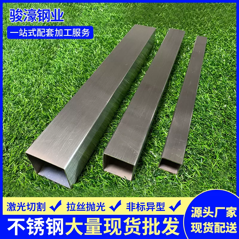 外径89MM不锈钢管佛山304不锈钢圆管镜面拉丝工程护栏不锈钢圆管