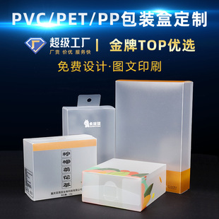 厂家定制PVC透明包装盒PET塑料通用折盒PP磨砂盒子定制塑料包装盒-阿里巴巴