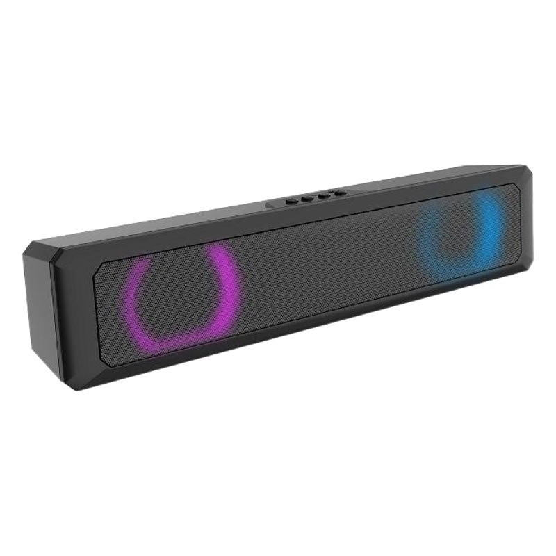 A4 Bluetooth sonido Booster audio colorido largo estéreo TV retroalimentación pared fresco luminoso RGB altavoz