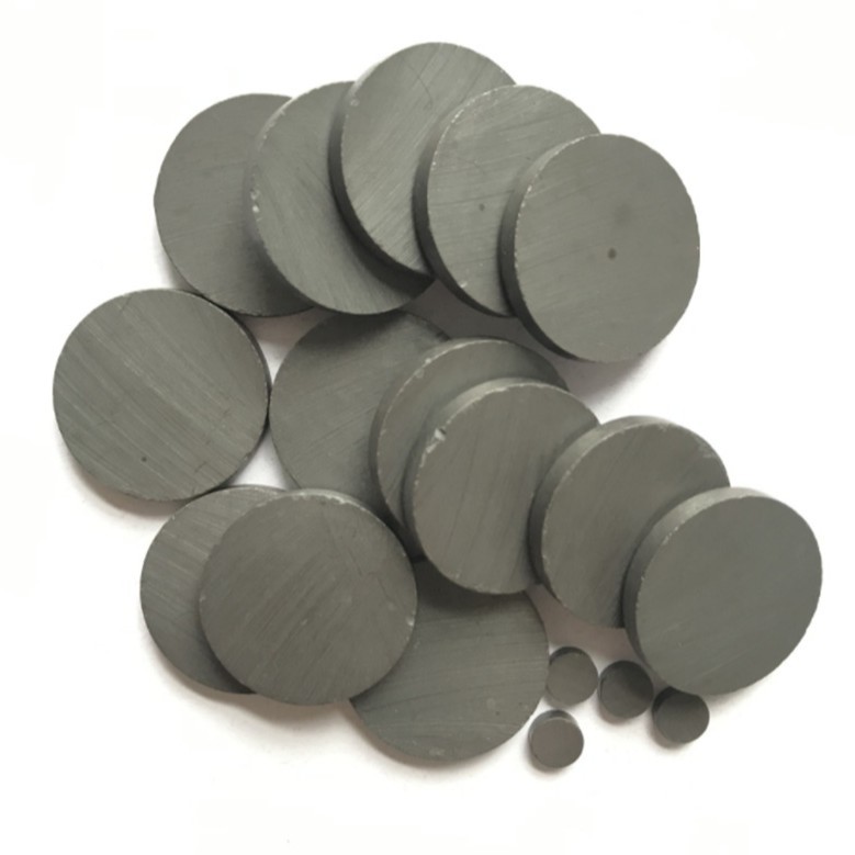 Fabricante mayorista de ferrita negra imán permanente magnetismo industrial imán circular multiespecificación magnetismo fuerte