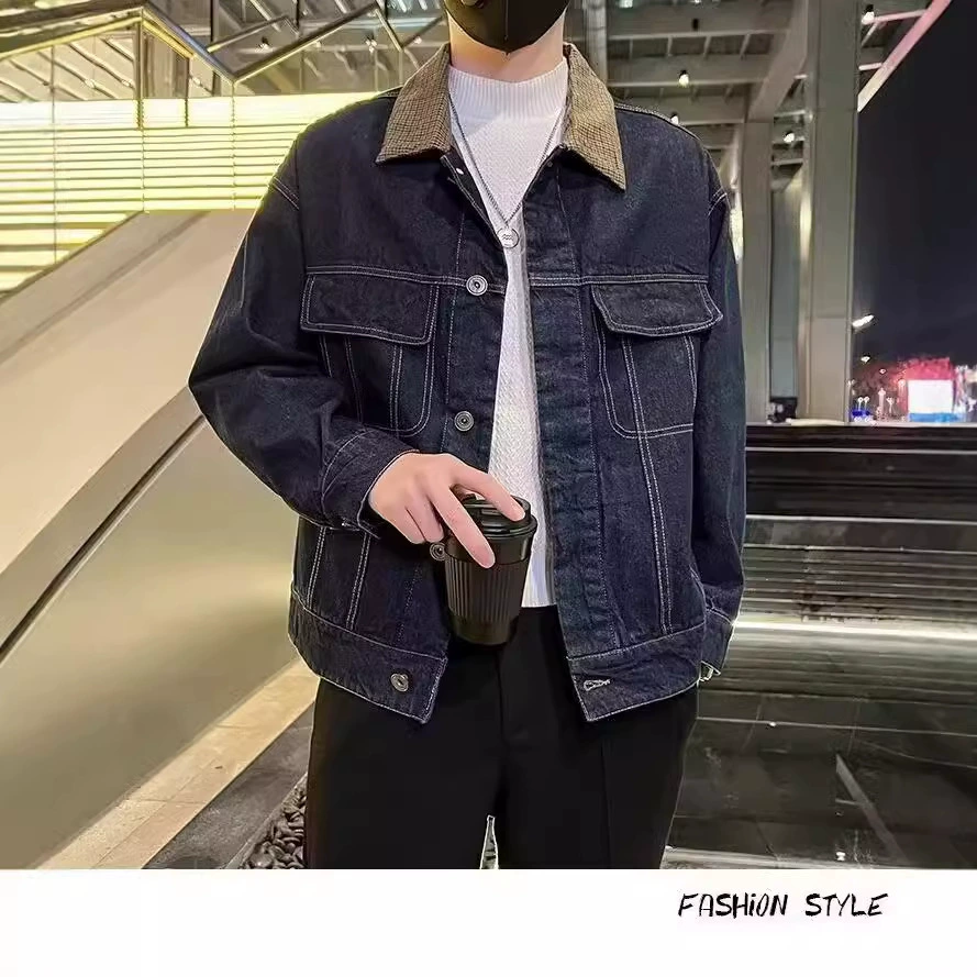 Мужская куртка в японском стиле, американский стиль, корейский стиль, oversize