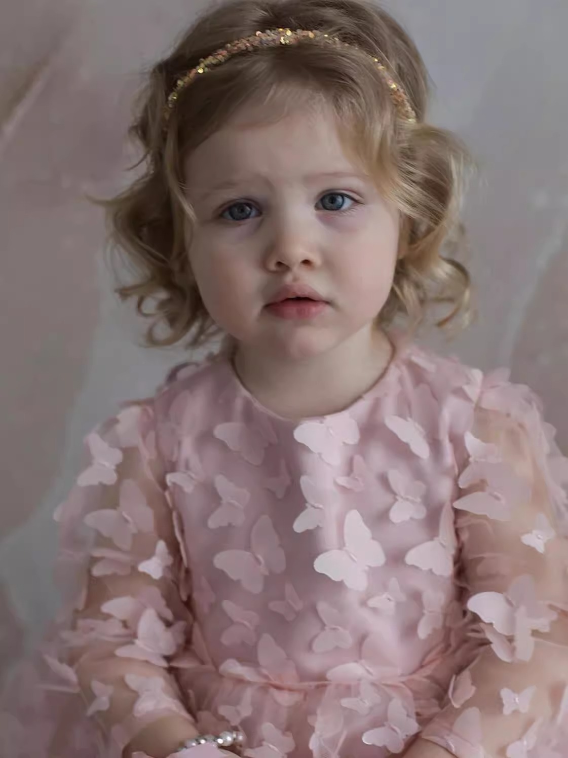 Robe de princesse pour bébé fille et enfant printemps_voghion.com