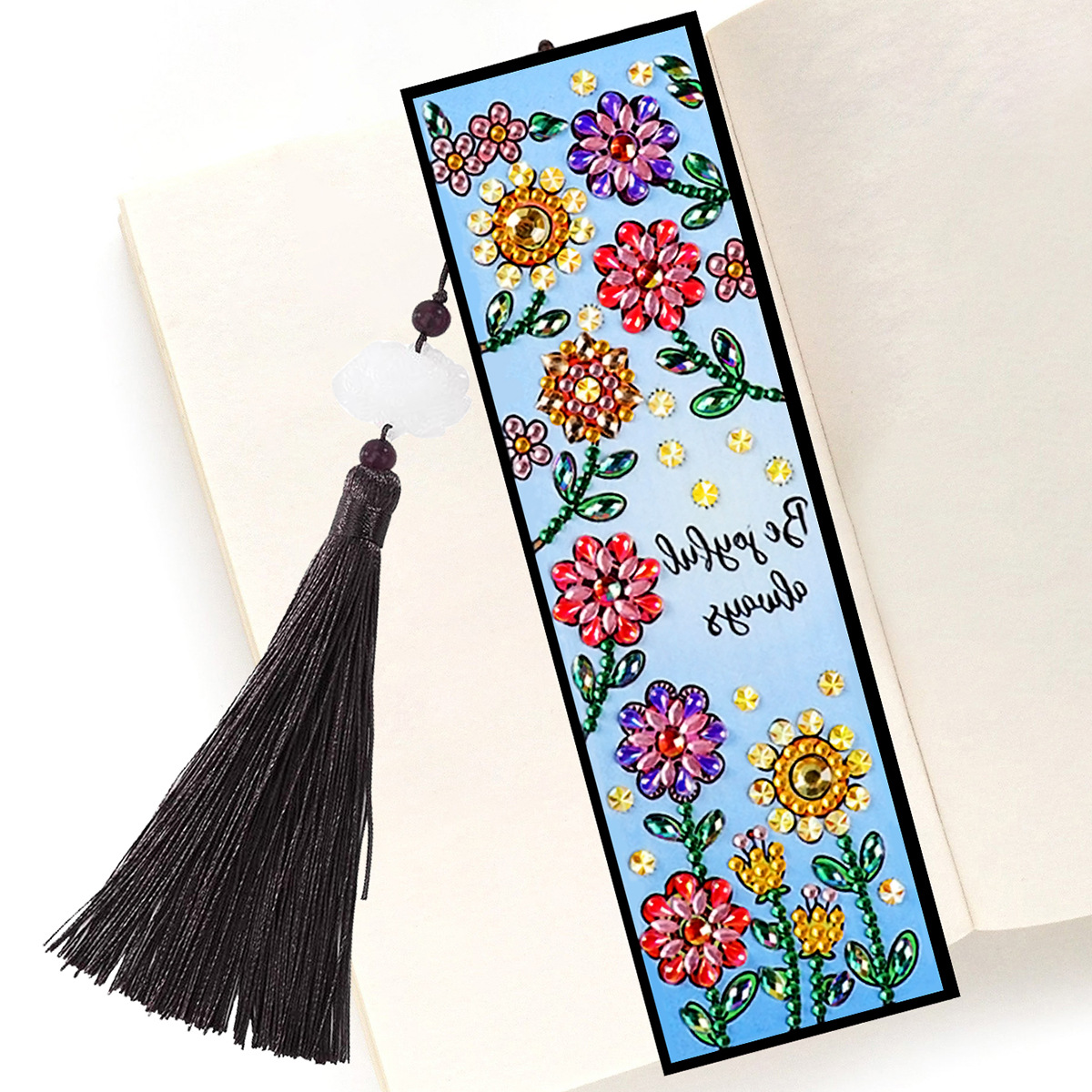 Transfronterizos 5D pintura de diamantes hecha a mano DIY marcadores de diamantes para niños un conjunto completo de pegatinas de pintura decorativa de diamantes brillantes al por mayor