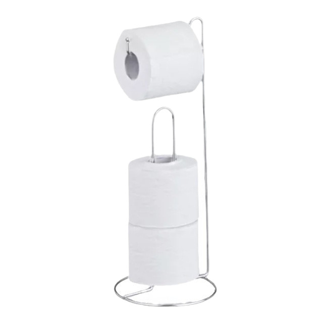 Estante de papel de rollo vertical europeo con toallas de papel almacenamiento de almacenamiento de metal forjado inodoro inodoro vertical de papel de mano