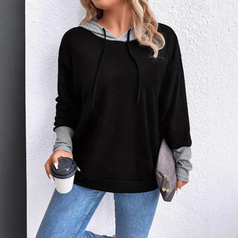 (Cross-border trading), long-sleeve with hood, European style, oversize
